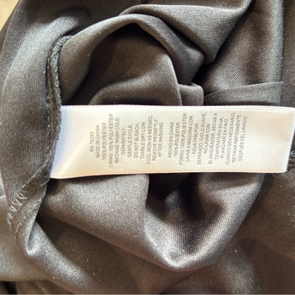 Alex Evenings Black Sleeveless Maxi Gown, NWT,  Holiday Gown - Picture 7 of 9